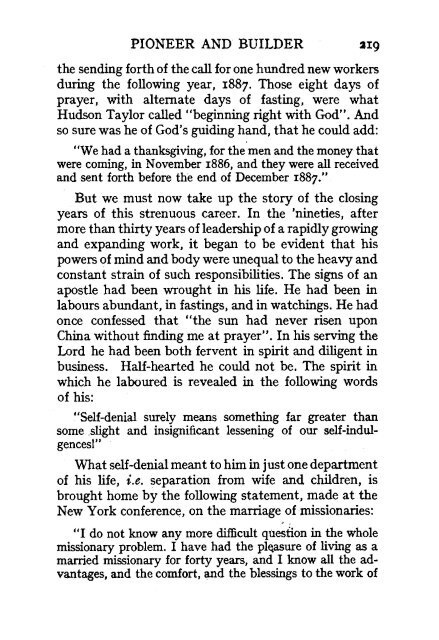 HUDSON TAYLOR The man who believed God by Marshall Broomhall