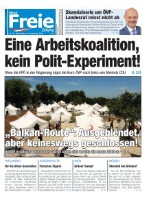 Eine Arbeitskoalition, kein Polit-Experiment!