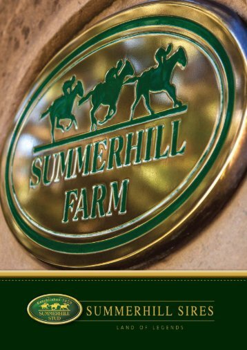 Summerhill Sires Brochure 2019/2020