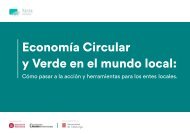 Guía sobre Economía Circular y Verde en el mundo local:  Como pasar a la acción y herramientas para las entidades locales