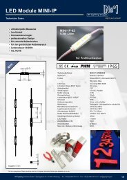 LED Module - Werkstatt Übersicht / LED Modules per Use Case - Workbench  Poster Overview in HighRes DIN A1 