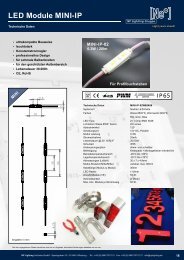 MINI-IP-02 Serie - LED Module für Buchstaben - NP LIGHTING