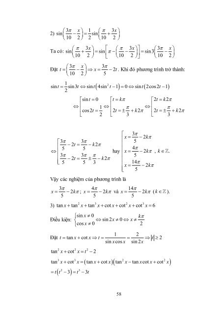 Phát triển năng lực tư duy cho học sinh THPT qua dạy học phương trình lượng giác (2019)