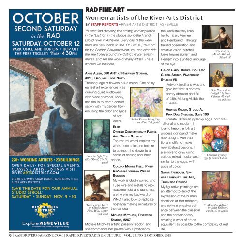 October 2019 Rapid River Magazine