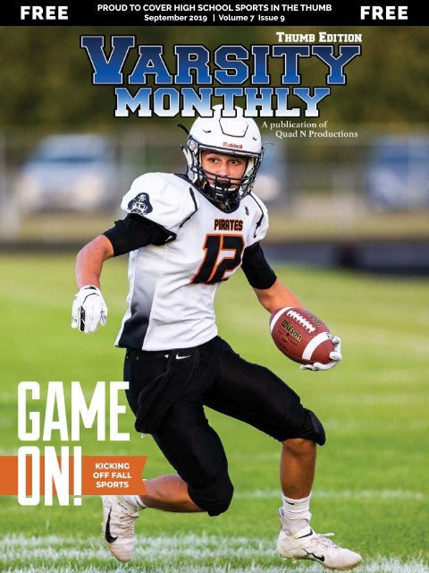 September 2019 Issue of Varsity Monthly Thumb Magazine