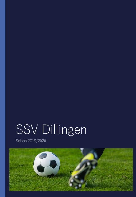 Stadionzeitung SSV vs. VfB Oberndorf 2019/20