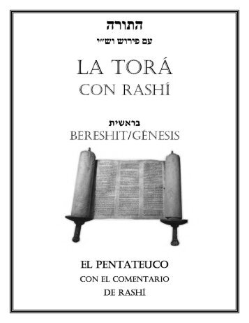 LA TORA BERESHIT CON EL COMENTARIO RASHI
