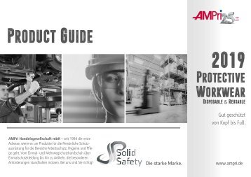 2019 AMPri Protective Workwear - gut geschützt von Kopf bis Fuß