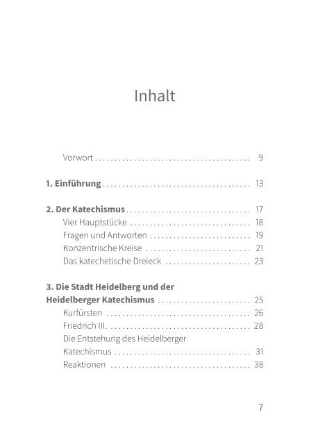 Arie Baars: Einführung in den Heidelberger Katechismus