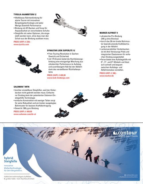 SPORTaktiv Skitourenguide 2019