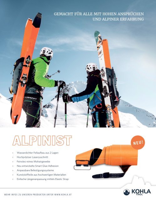 SPORTaktiv Skitourenguide 2019