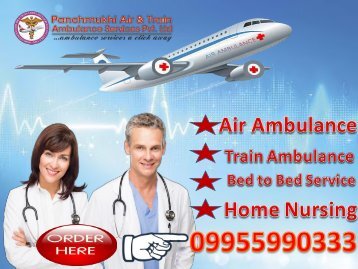 Panchmukhi Air Ambulance in Delhi to Legendry Medical Transport Services