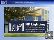 NP LIGHTING - VisCom Werbetechnik LED Technik Q3_2019