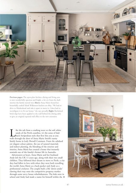 Surrey Homes | SH60 | October 2019 | Kitchen & Bathroom supplement inside