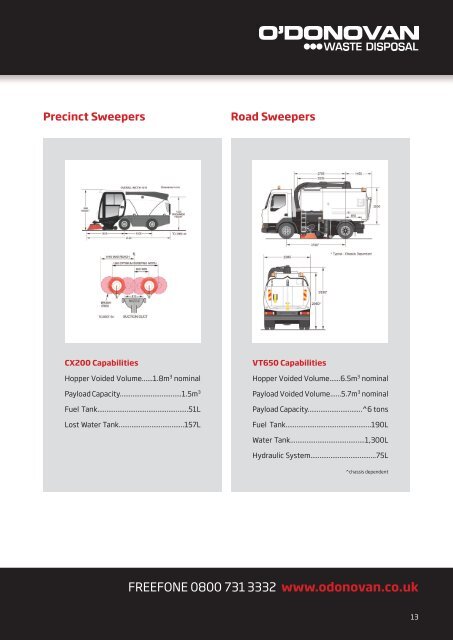 O'Dovovan Waste Disposal Ltd Brochure