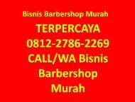 Bisnis Barbershop Murah pdf