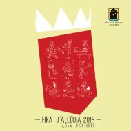 Programa Fira d'Alcúdia 2019-