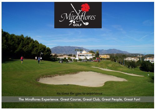 Miraflores Golf Membership Brochure