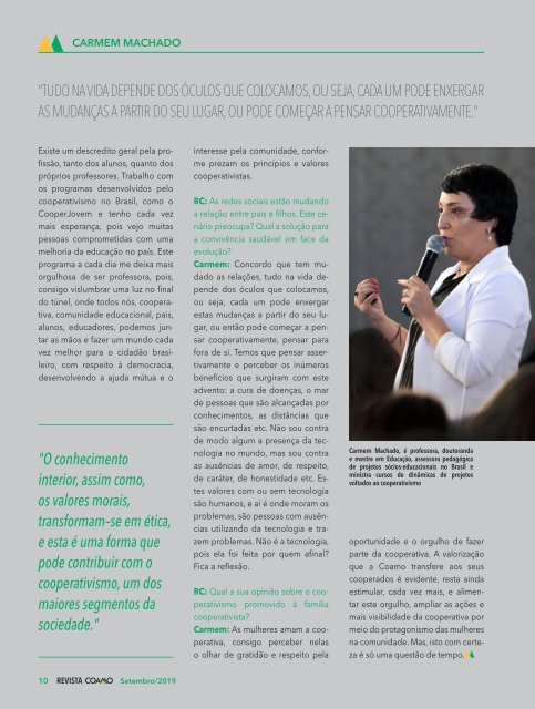 Revista Coamo Edição de Setembro de 2019