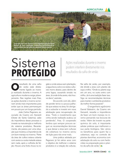 Revista Coamo Edição de Setembro de 2019