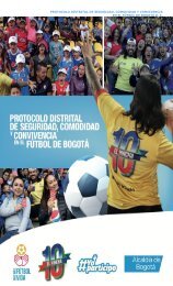 Protocolo Distrital de Seguridad, Comodidad y Convivenia en el Fútbol de Bogotá