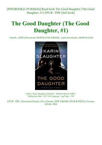 Read book The Good Daughter (The Good Daughter  #1) EPUB  PDF