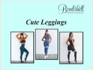 Cute Leggings Collection by Bombshell Sportswear