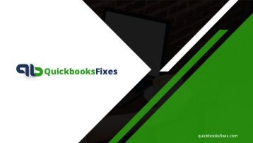 QuickBooks Error PS033 1-888-986-7735 