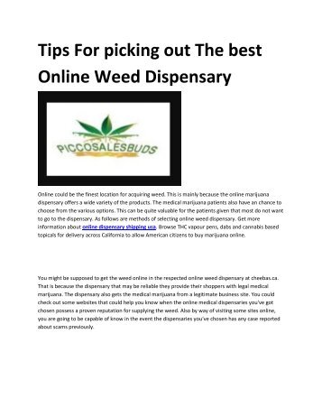 4 online dispensary shipping usa