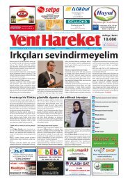 Yeni Hareket Gazetesi Eylül 2019 (Neue Bewegungszeitung September 2019)