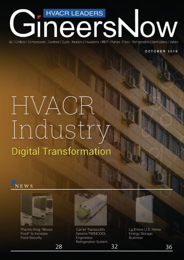 HVAC Digital Transformation, HVACR Leaders magazine, Oct2019