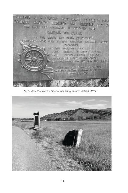 Montana's DAR Markers . . . Honoring Where History Was Made