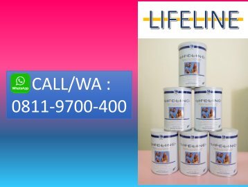 DISTRIBUTOR, CALL/WA 0811-9700-400, Susu Kesehatan Jantung LIFELINE Padang