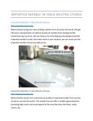 Imported Marble in India Bhutra Stones