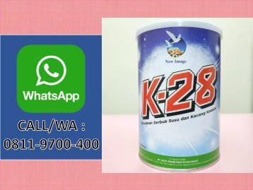PENDAFTARAN DISTRIBUTOR! CALL/WA 0811-9700-400, Susu Kesehatan Untuk Lansia K28 Yogyakarta
