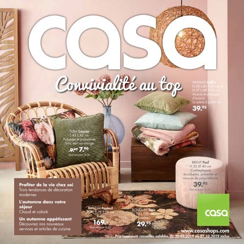 Casa 30 septembre-27 octobre 2019