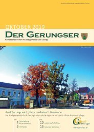 Gerungser - Oktober 2019