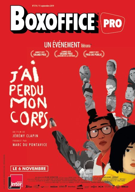 Boxoffice Pro n°374 - 11 septembre 2019