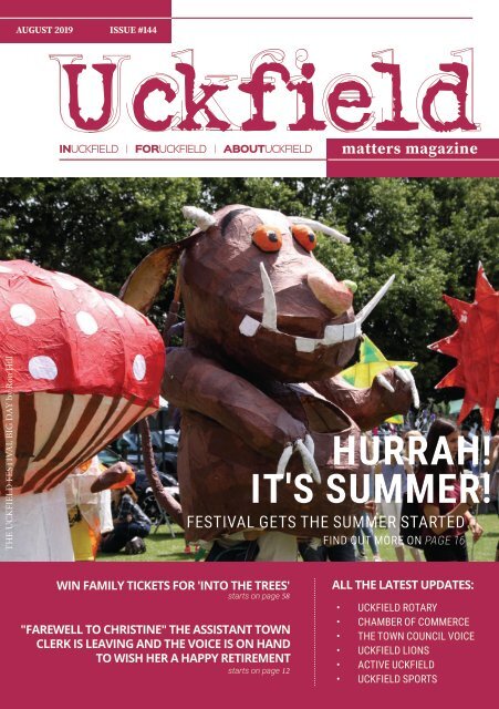 Uckfield Matters Magazine - August 19 #144