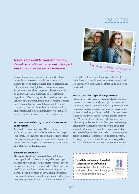 Femma Magazine Oktober 2019