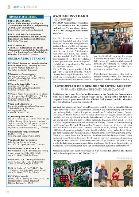 Traunreuter Stadtblatt Oktober 2019