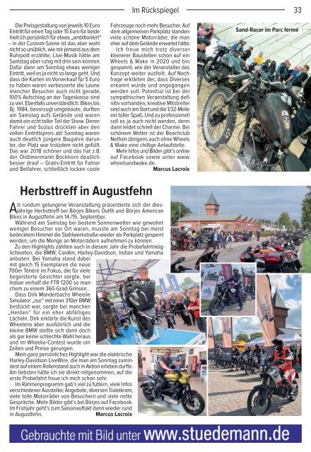 Kradblatt Ausgabe Oktober 2019