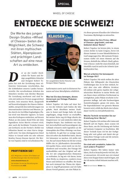 ACS Automobilclub - Ausgabe 05/2019