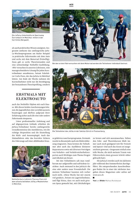 ACS Automobilclub - Ausgabe 05/2019