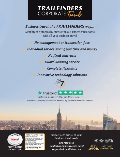 The Business Travel Magazine Oct/Nov 2019