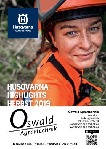 Husqvarna Highlights Herbst 2019