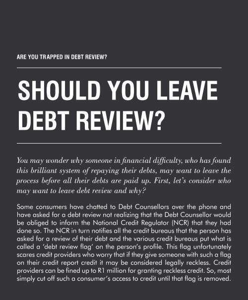 Debtfree Magazine September 2019