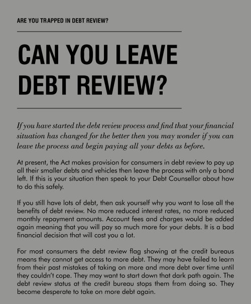 Debtfree Magazine September 2019