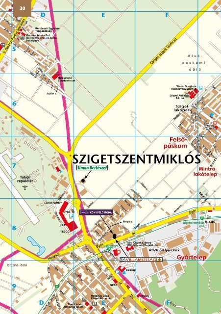 Infokalauz - Szigetszentmiklós, Halásztelek, Tököl, Szigethalom és járás (Online változat)