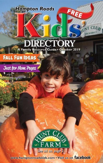 Hampton Roads Kids' Directory October 2019 Issue